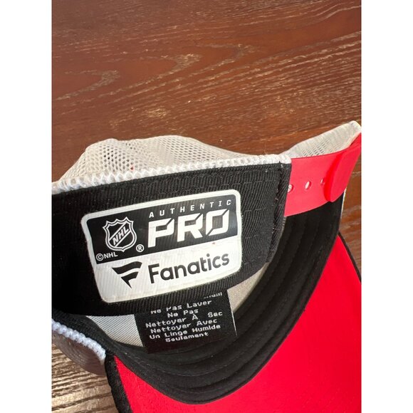 Detroit Red Wings Authentic Pro Fanatics Adjustable Snapback Hat X3 - Picture 5 of 5